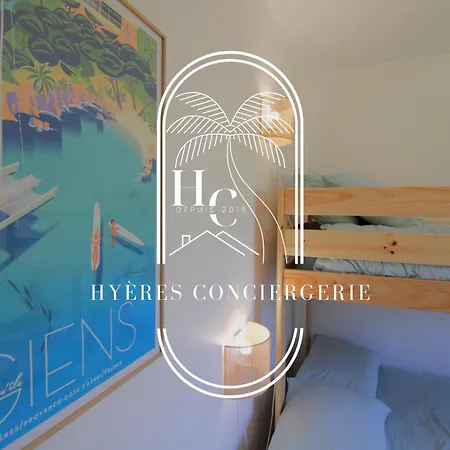Вилла Moderne Giens Proche Piscine Climatisation Wifi By Hc Йер
