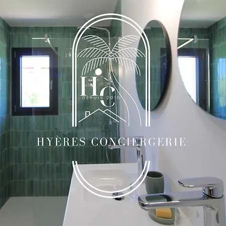 Вилла Moderne Giens Proche Piscine Climatisation Wifi By Hc Йер