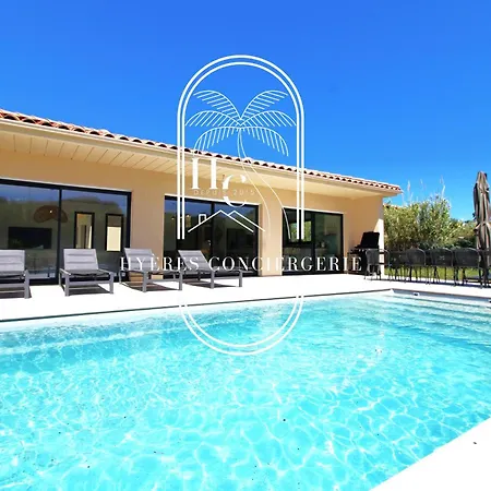 Moderne Giens Proche Piscine Climatisation Wifi By Hc Йер